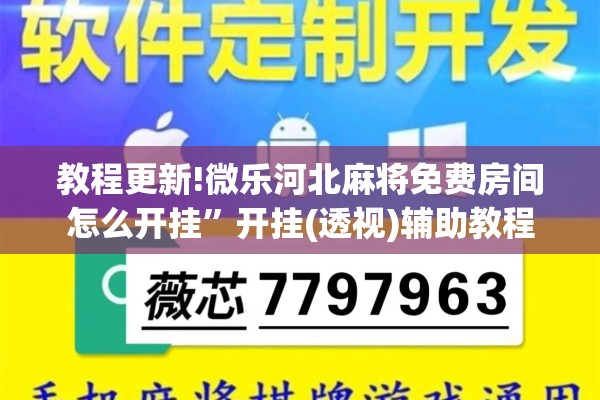 教程更新!微乐河北麻将免费房间怎么开挂	”开挂(透视)辅助教程