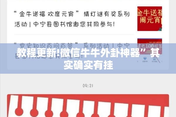 教程更新!微信牛牛外卦神器”其实确实有挂