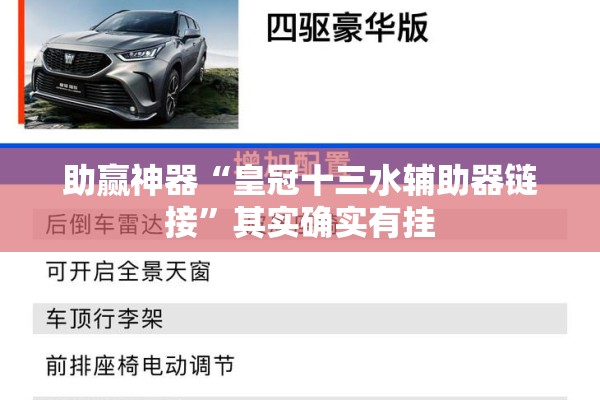 助赢神器“皇冠十三水辅助器链接	”其实确实有挂