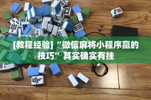 [教程经验]“微乐划水麻将有挂吗”开挂(透视)辅助神器