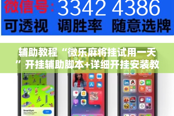 辅助教程“微乐麻将挂试用一天	”开挂辅助脚本+详细开挂安装教程