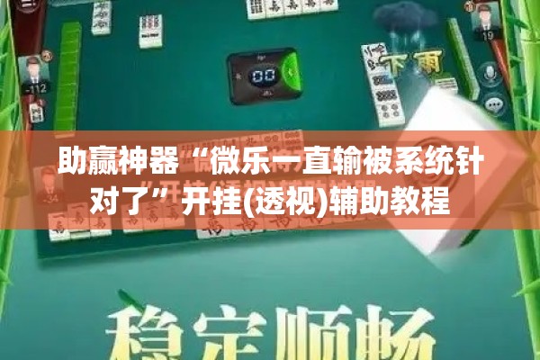 助赢神器“随意玩开挂神器”开挂辅助脚本+详细开挂安装教程