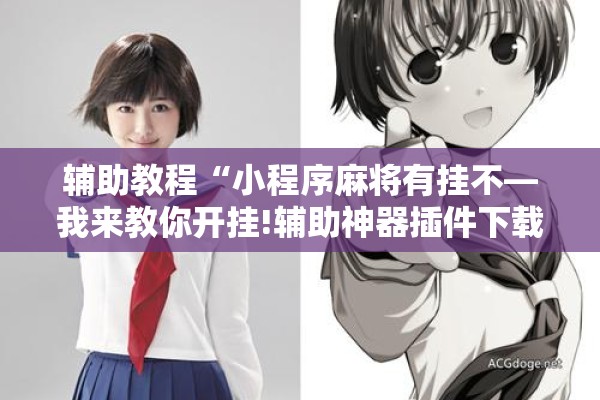 辅助教程“小程序麻将有挂不—我来教你开挂!辅助神器插件下载