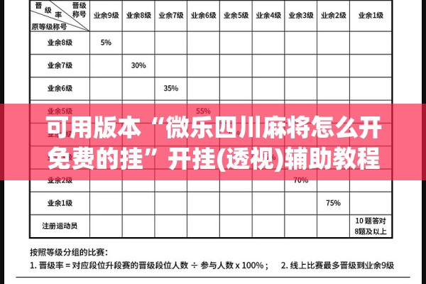 可用版本“微乐四川麻将怎么开免费的挂”开挂(透视)辅助教程