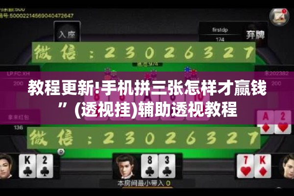 安装程序教程“微乐广西麻将怎么打才会赢呢”开挂辅助脚本+详细开挂安装教程